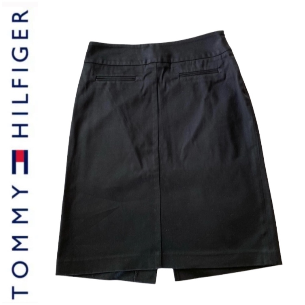 Tommy Hilfiger Black Pencil Skirt